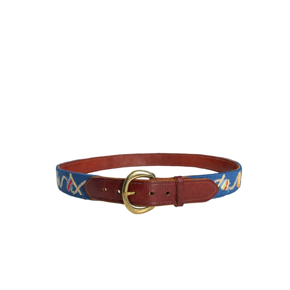 Nautical Leather Belt